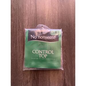 No Nonsense Regular Control Top Pantyhose Nude 044 Sz B